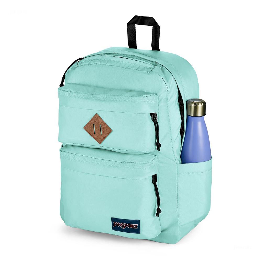 Sac à Dos Ordinateur JanSport Double Break Turquoise | DIS-85599422